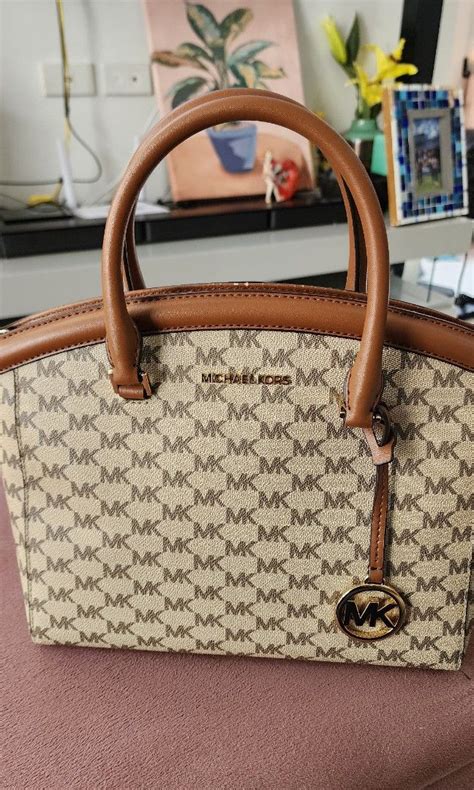 michael kors yara large logo satchel|macy's michael kors.